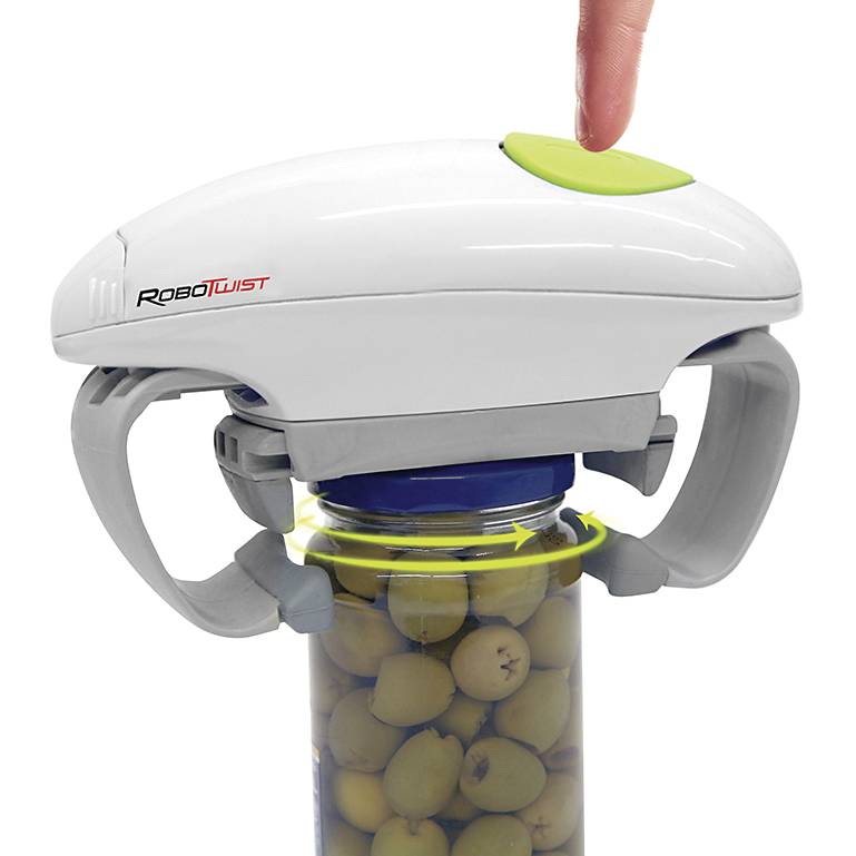 Electric Jar Opener Handsfree One Tap Easy Automatic Jar Opener