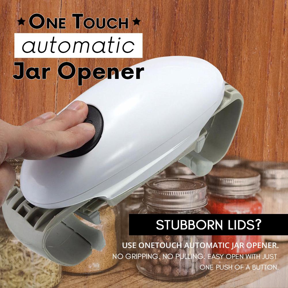 One Touch Easy Automatic Jar Opener For Effortless Use