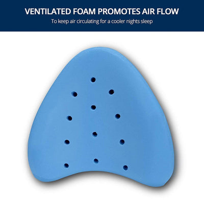 Orthopedic Leg Pillow Memory Foam Support Cushion For Comfort