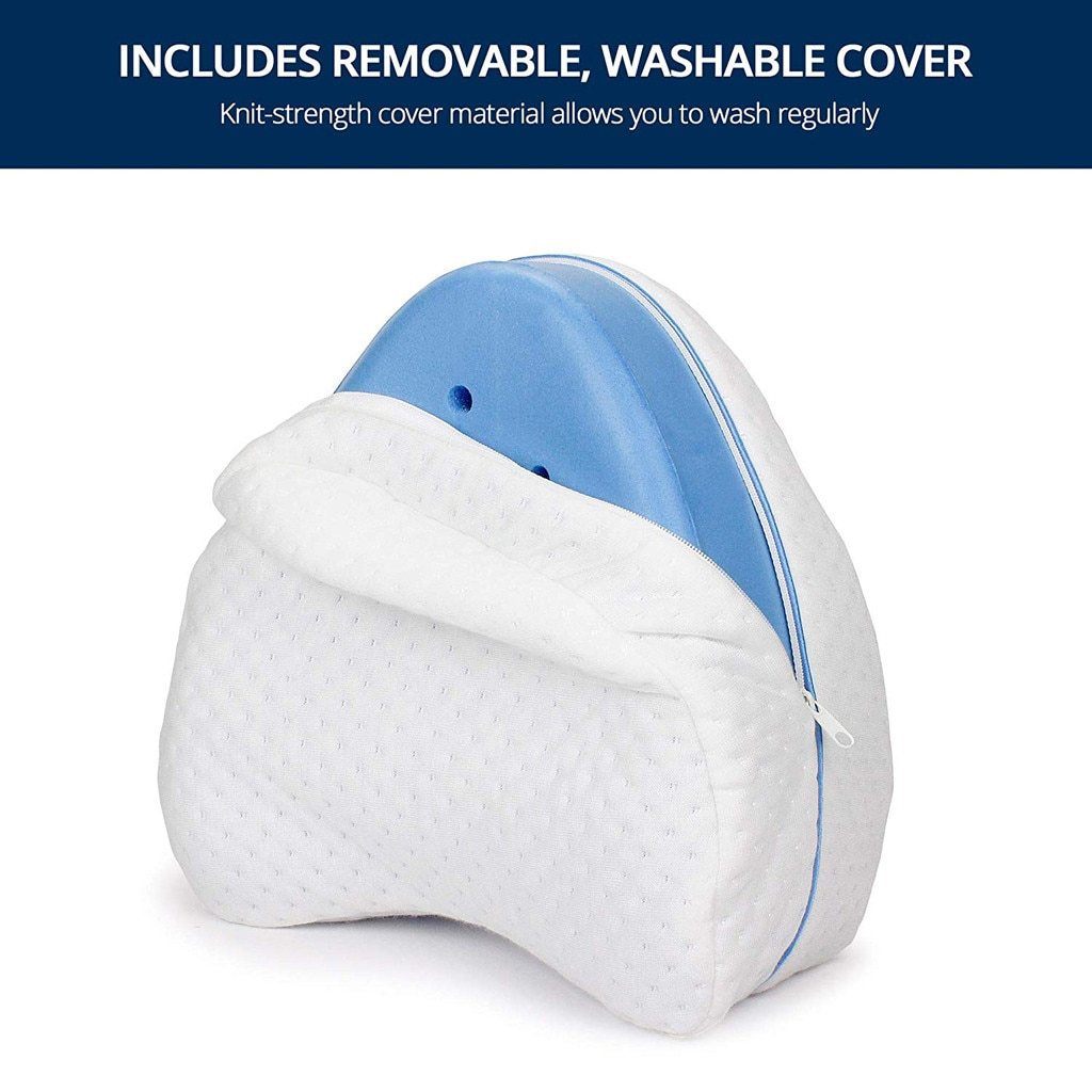 Orthopedic Leg Pillow Memory Foam Support Cushion For Comfort