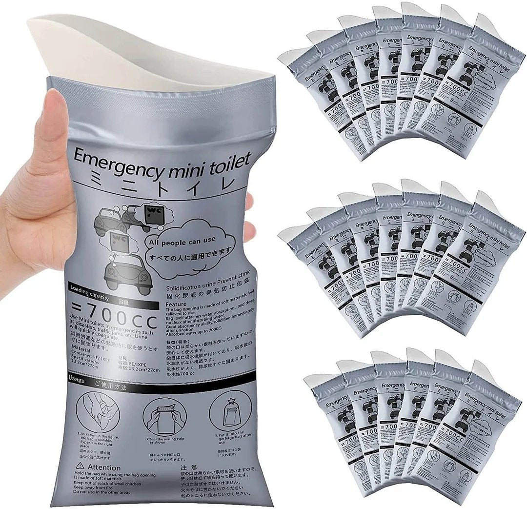 Emergency Urine Bags Disposable Portable Outdoor Travel Urinal Bags