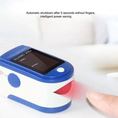 Fingertip Pulse Oximeter With SpO2 PR Value And Waveform Display