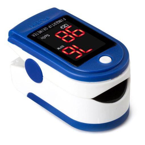 Fingertip Pulse Oximeter With SpO2 PR Value And Waveform Display