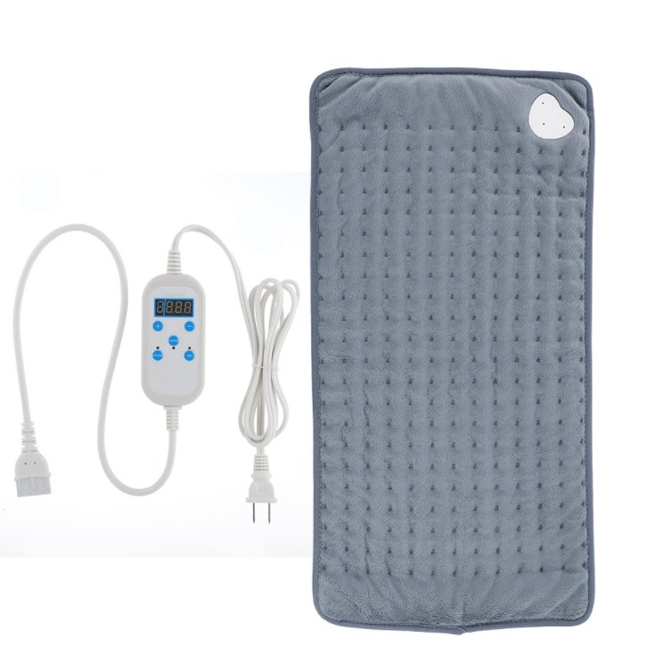 Electric Heating Pad For Back Pain Relief And Muscle Cramps Therapy