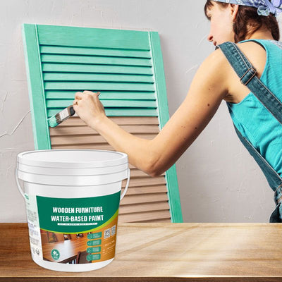 Wooden Furniture Paint Water-based Durable Smooth Finish Interior Exterior
