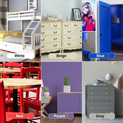 Wooden Furniture Paint Water-based Durable Smooth Finish Interior Exterior