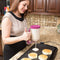 Pancake Batter Dispenser 900ML For Pancakes Waffles Muffins Crepes