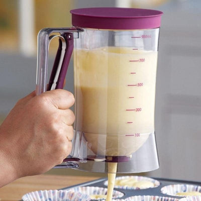 Pancake Batter Dispenser 900ML For Pancakes Waffles Muffins Crepes