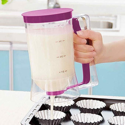 Pancake Batter Dispenser 900ML For Pancakes Waffles Muffins Crepes