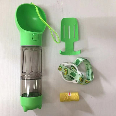 Pawpal 4 In 1 Dog Water Bottle Walk Companion Accessory