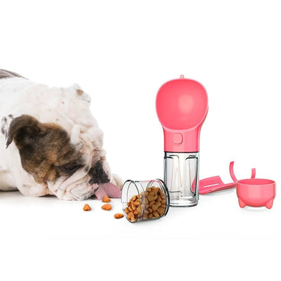 Pawpal 4 In 1 Dog Water Bottle Walk Companion Accessory