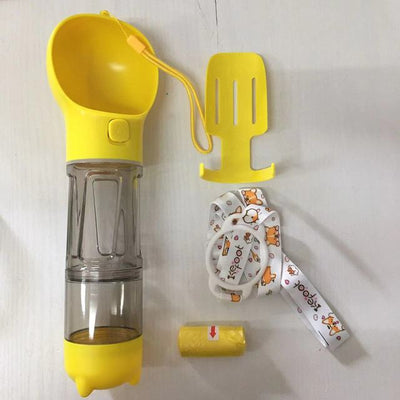 Pawpal 4 In 1 Dog Water Bottle Walk Companion Accessory