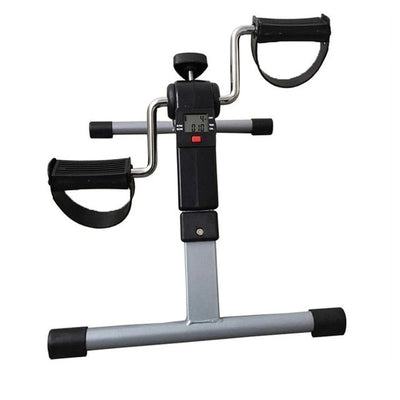 Portable Under Desk Exercise Bike Foldable Pedal Exerciser With LCD Display