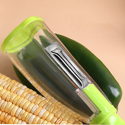 Food Peeler With Storage Container For Easy Food Preparation
