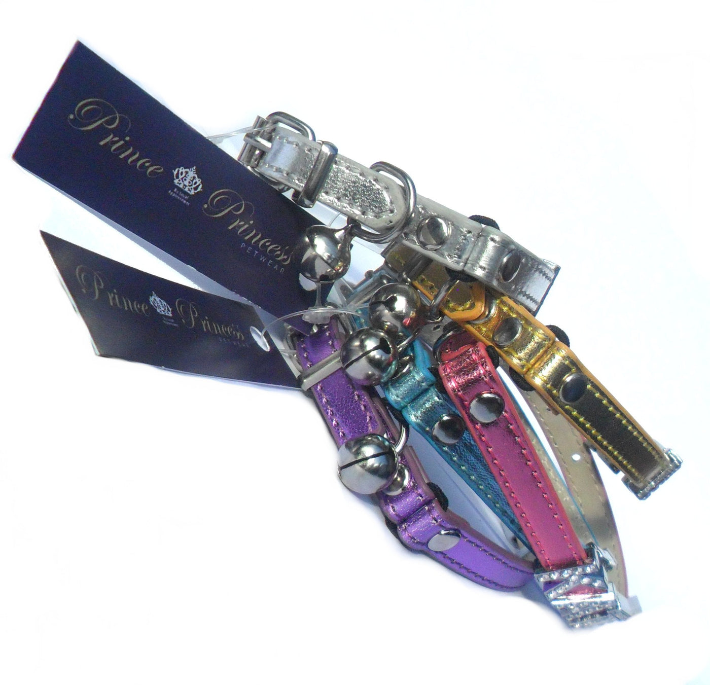 Metallic Cat Collar Safety Adjustable Reflective Design