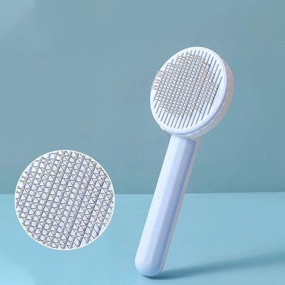 Self Cleaning Slicker Brush For Dogs And Cats Grooming