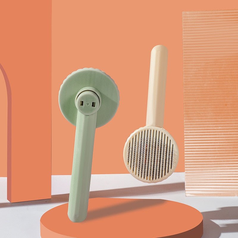 Self Cleaning Slicker Brush For Dogs And Cats Grooming