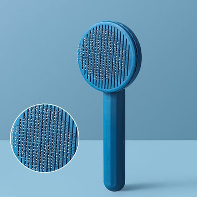 Self Cleaning Slicker Brush For Dogs And Cats Grooming