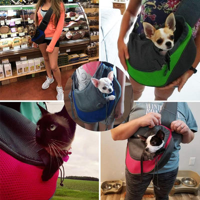 Pet Carrier Pouch Comfortable Portable Small Travel Bag For Pets