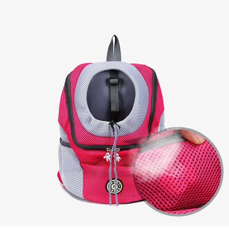 Mesh Dog Carrier Backpack Breathable Comfortable Travel Carrier