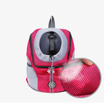 Mesh Dog Carrier Backpack Breathable Comfortable Travel Carrier