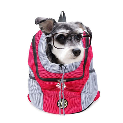 Mesh Dog Carrier Backpack Breathable Comfortable Travel Carrier