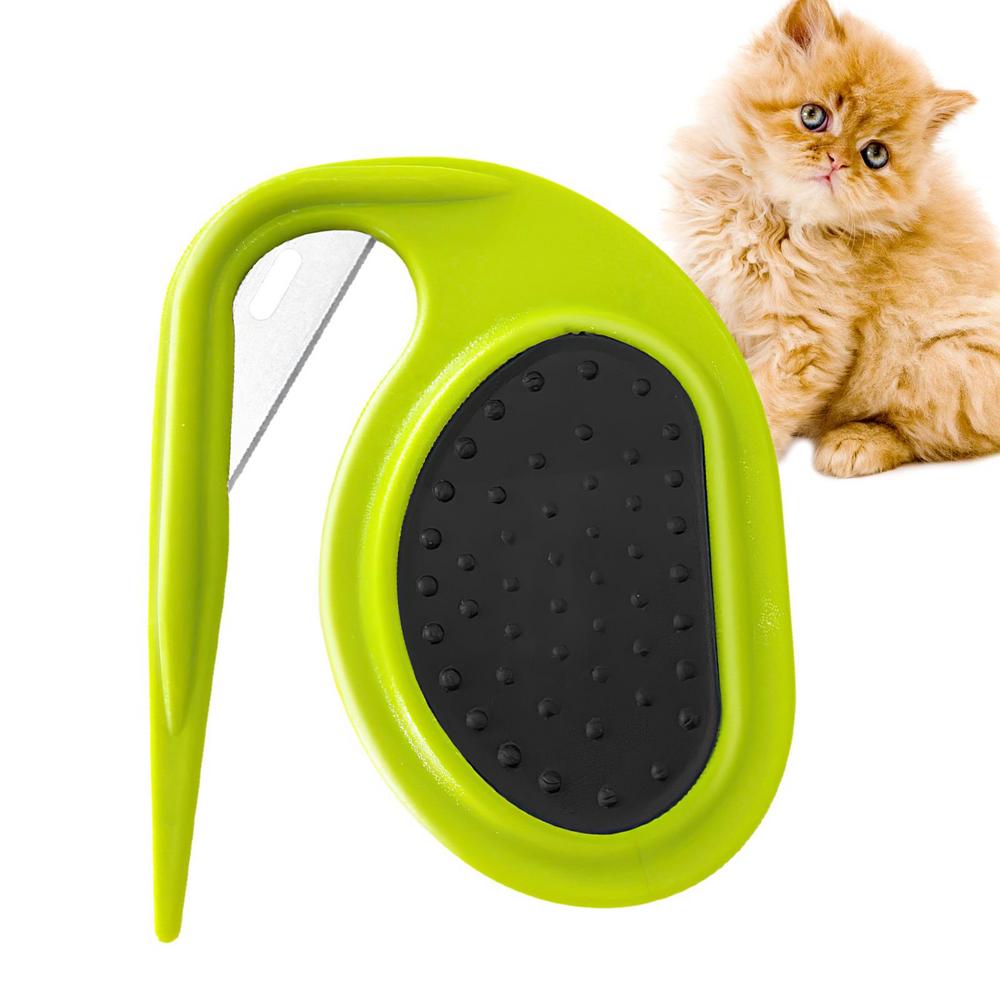 Pet Grooming Comb For Long-Haired Dogs Detangling And Undercoat Removal