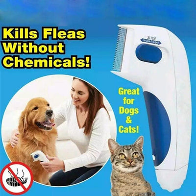 PetFleaPro Electric Flea Comb For Effective Lice And Flea Removal