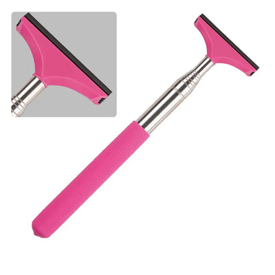 Extendable Car Rearview Mirror Wiper With Long Handle For Easy Cleaning