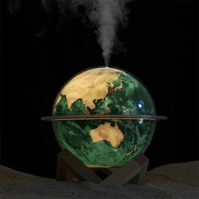 USB Planet Humidifier 330ML Mist Maker With Colorful Night Light