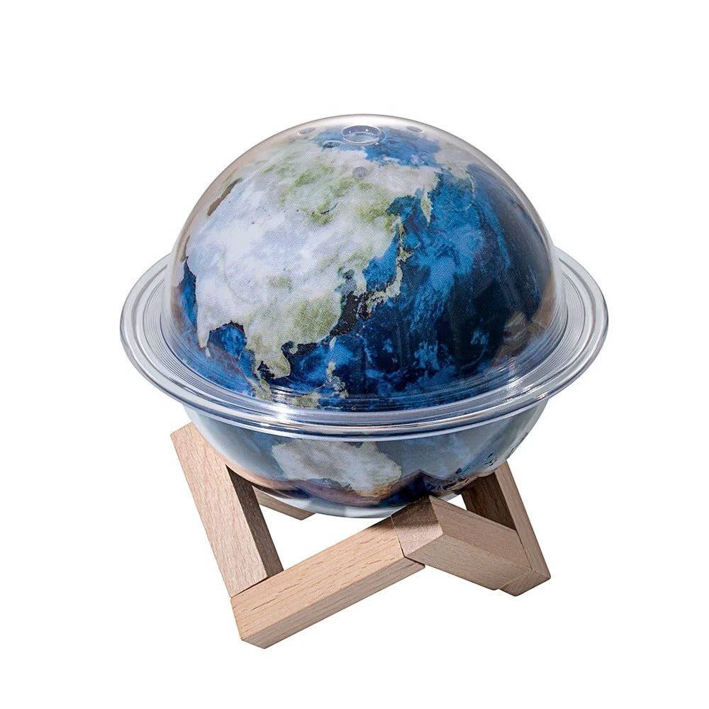USB Planet Humidifier 330ML Mist Maker With Colorful Night Light