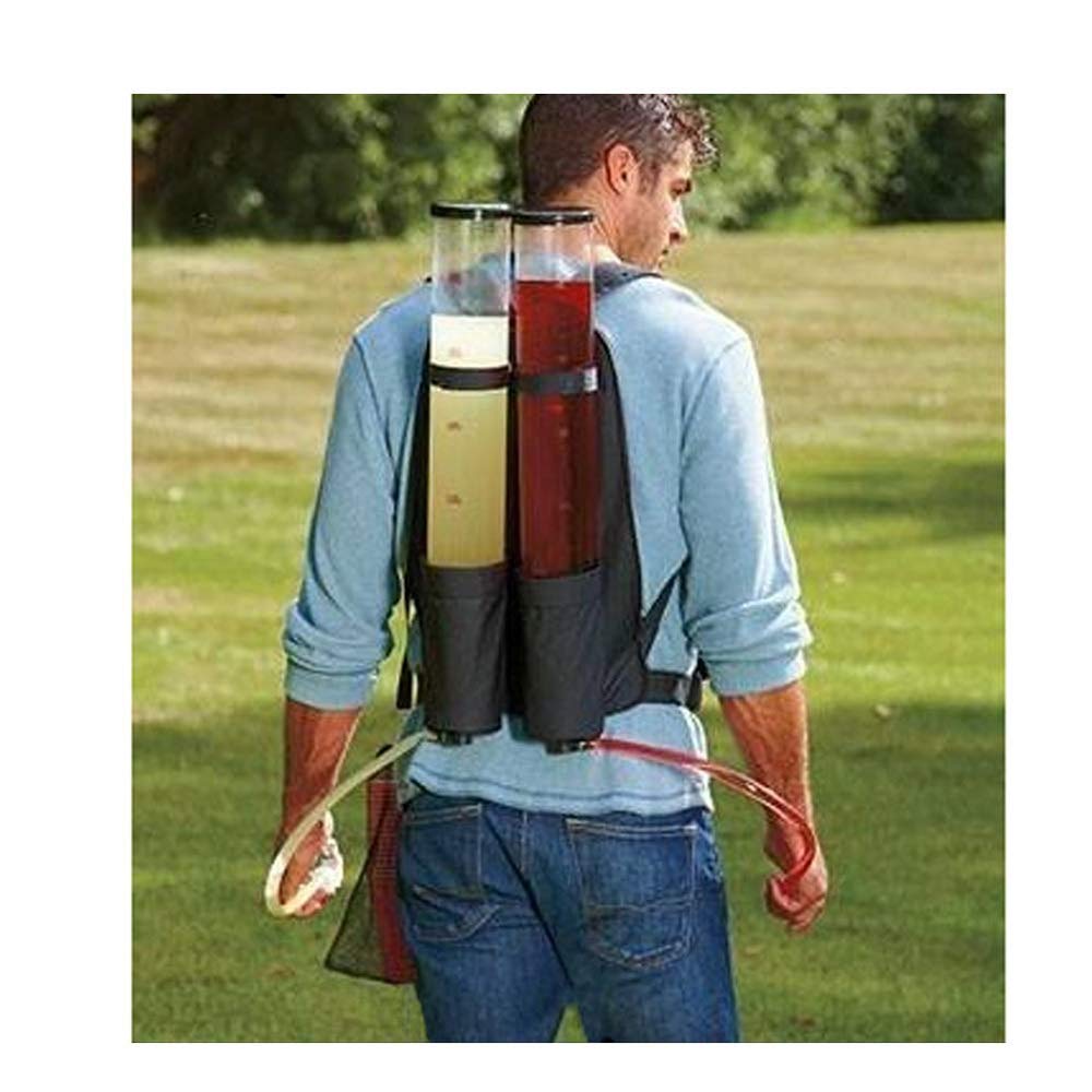 Plum Wheat Portable Backpack Beverage Dispenser 6L Dual Shot