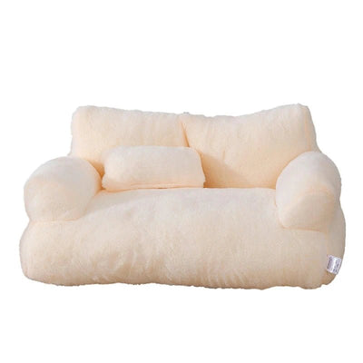 Plush Winter Cat Sofa Bed Cozy Warm Bed For Cats And Small Dogs