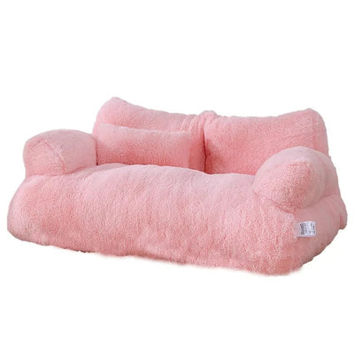 Plush Winter Cat Sofa Bed Cozy Warm Bed For Cats And Small Dogs
