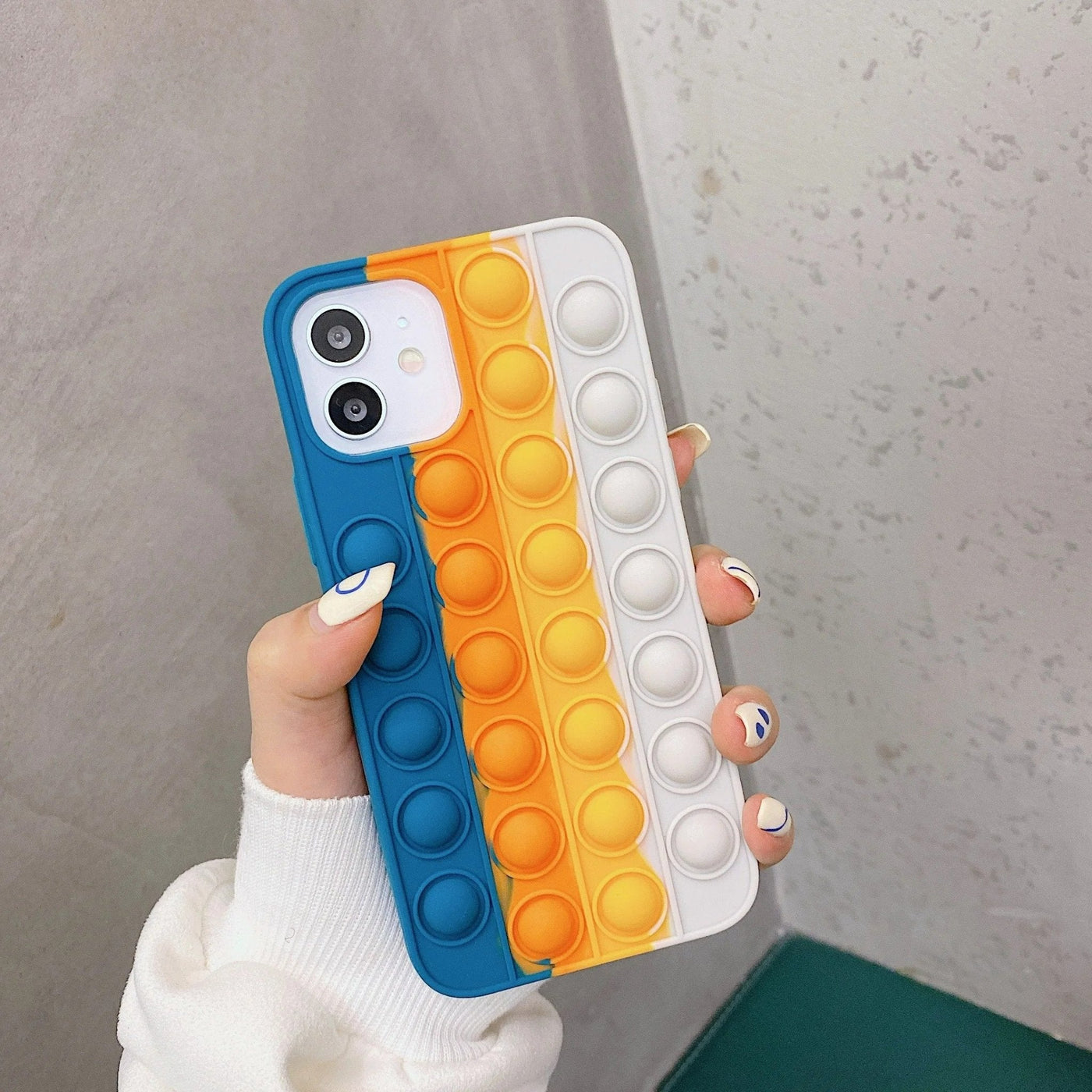 Pop Bubble IPhone Case Durable Protective Silicone Cover