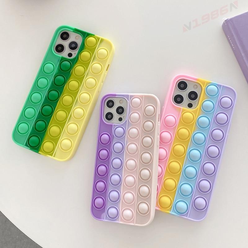 Pop Bubble IPhone Case Durable Protective Silicone Cover