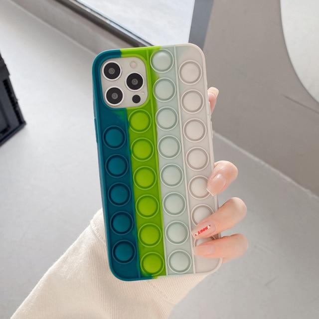 Pop Bubble IPhone Case Durable Protective Silicone Cover