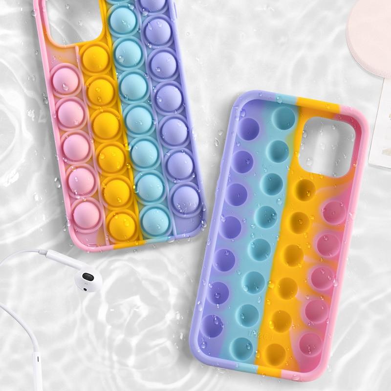 Pop Bubble IPhone Case Durable Protective Silicone Cover