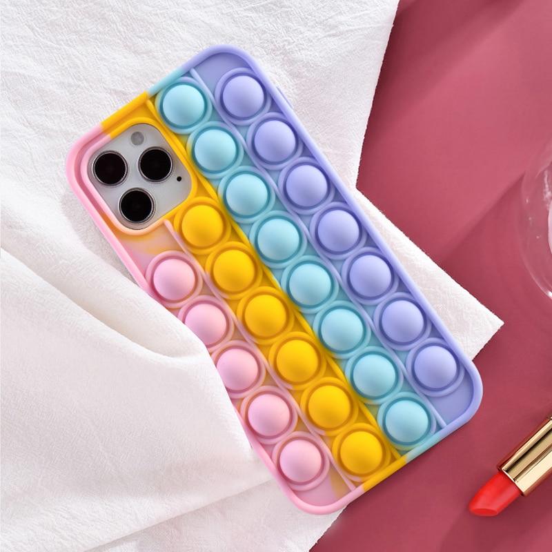 Pop Bubble IPhone Case Durable Protective Silicone Cover