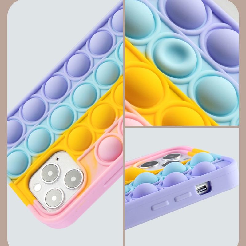 Pop Bubble IPhone Case Durable Protective Silicone Cover