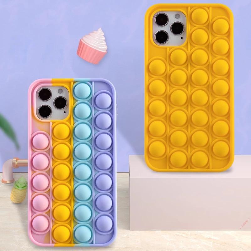 Pop Bubble IPhone Case Durable Protective Silicone Cover