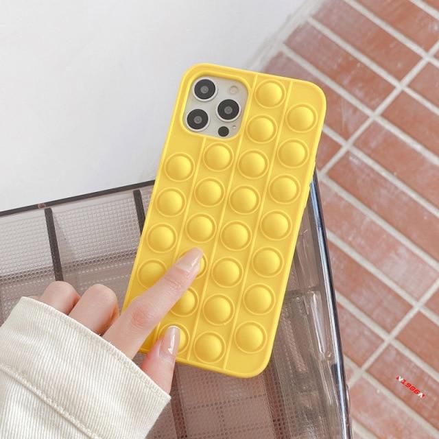 Pop Bubble IPhone Case Durable Protective Silicone Cover