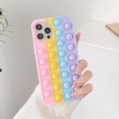 Pop Bubble IPhone Case Durable Protective Silicone Cover