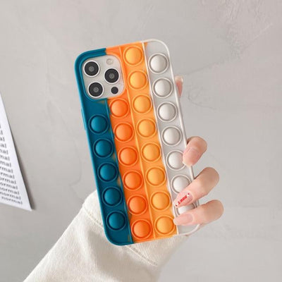 Pop Bubble IPhone Case Durable Protective Silicone Cover