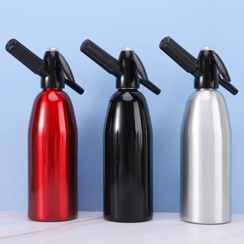 Portable Soda Maker 1L Aluminum Carbonation Machine For Home