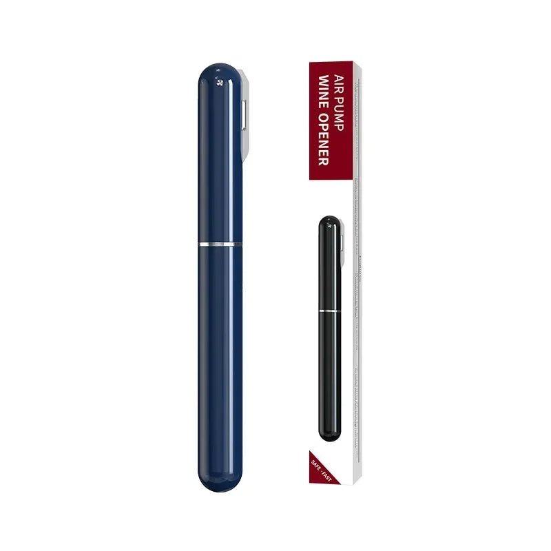 Portable Air Pump Wine Opener With Stainless Steel Corkscrew Pin