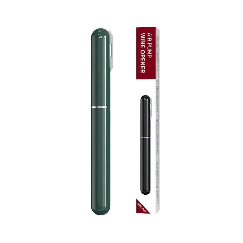 Portable Air Pump Wine Opener With Stainless Steel Corkscrew Pin