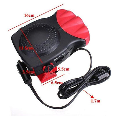 Portable Car Heater And Cooler Fan 12 Volt Auto Defroster