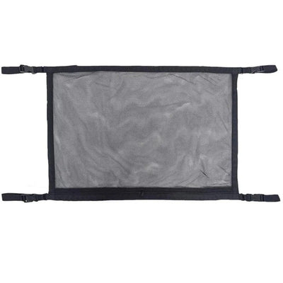 Car Ceiling Storage Net Double Layer Mesh Organizer With Adjustable Strap
