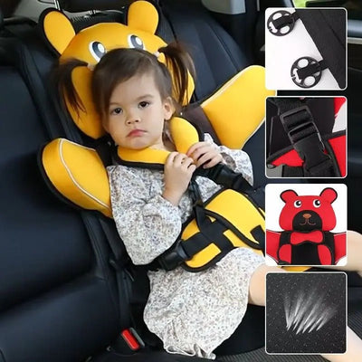 Portable Children's Car Seat Adjustable Stroller Breathable For 6 Months To 12 Years